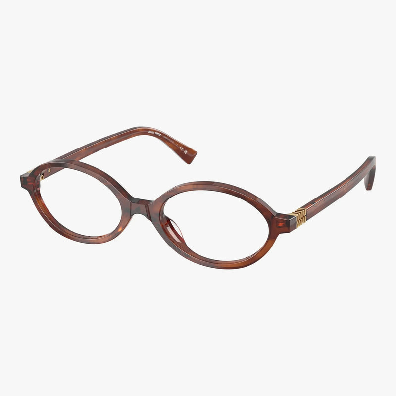 Miu Miu MU 01XV - 26E1O1 - Striped Tobacco