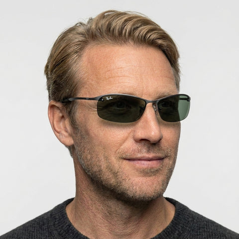 Ray-Ban Rb3183 - 004/71 - Gunmetal på model