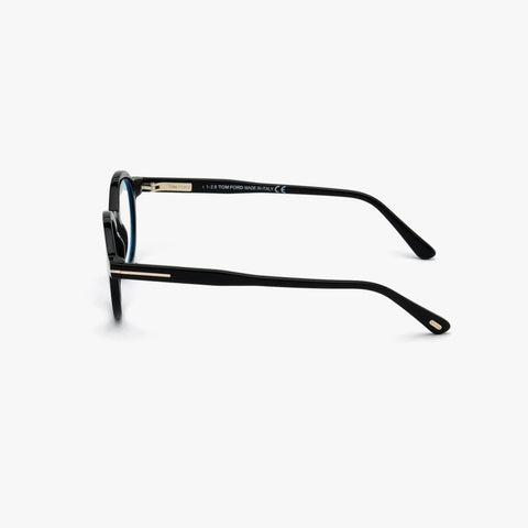 Tom Ford FT5664-B - 001 sort rund brille
