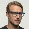 Solennea - Transparent blå på model