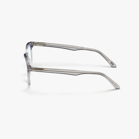 Tom Ford FT5557-B - 020 transparent grå panto brille