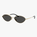 Ray-Ban KAI - 921387 guld oval solbrille
