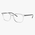 Ray-Ban RX7185 - 5943 transparent og sort kvadratiske brille