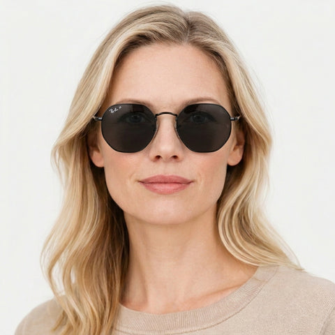 Ray-Ban JACK - 002/48 - Sort på model
