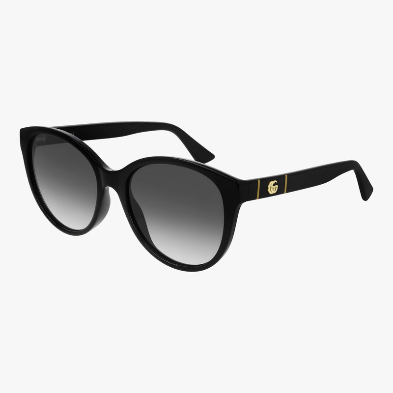 Gucci GG0631S - 001 sort cat-eye solbrille