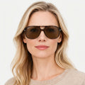 Ray-Ban BILL - 902/57 - Havana på model