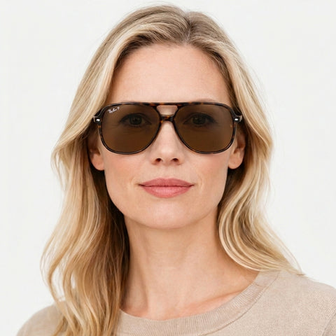 Ray-Ban BILL - 902/57 - Havana på model