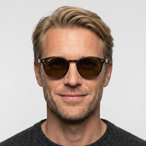 Ray-Ban RB2180 - 710/73 - Havana på model