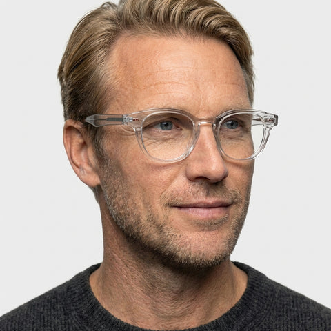 Lustré - Transparent hvid på model