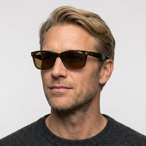 Ray-Ban NEW WAYFARER - 902/57 - Tortoise på model