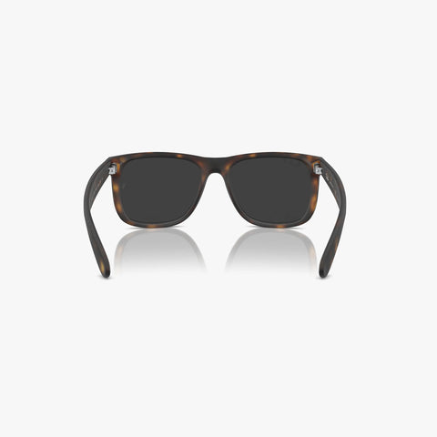 Ray-Ban JUSTIN - 865/87 havana rektangulær solbrille