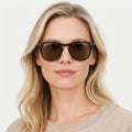 Ray-Ban RB2210 - 902/57 - Havana på model