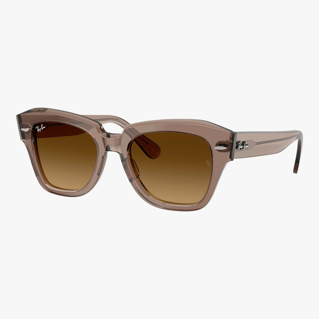 Ray-Ban STATE STREET - 682785 - Transparent brun