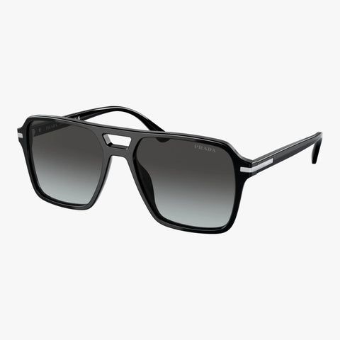 Prada PR 20YS - 1AB06T sort pilot solbrille