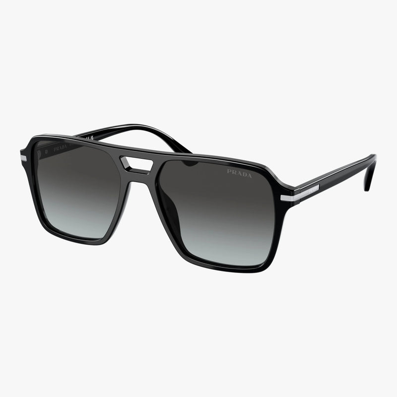 Prada PR 20YS - 1AB06T sort pilot solbrille