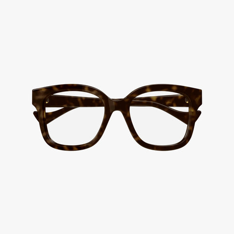 Gucci GG1258O - 005 havana kvadratiske brille