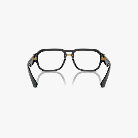 Dolce & Gabbana DG3389 - 501 sort rektangulær brille