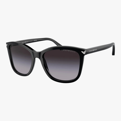 Emporio Armani EA4060 - 50178G sort rektangulær solbrille