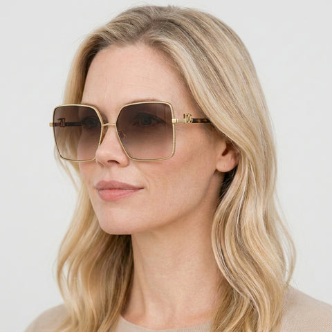 Dolce & Gabbana DG2279 - 02/13 - Guld på model