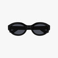 Gucci GG1579S - 001 sort cat-eye solbrille