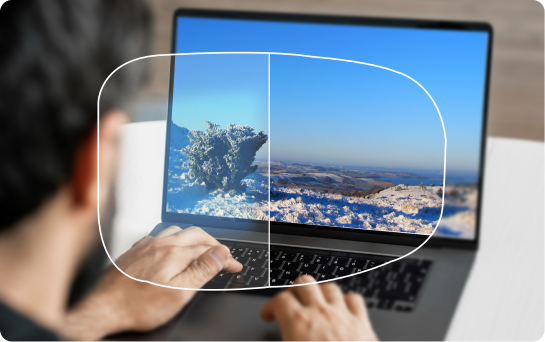 Blue light beskyttelse