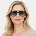 Ray-Ban RB4376 - 601/8G - Sort på model
