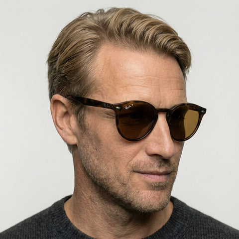 Ray-Ban RB2180 - 710/83 - Havana på model