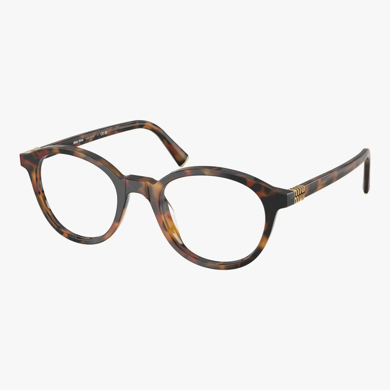 Miu Miu MU 02WV - 19P1O1 havana rund brille