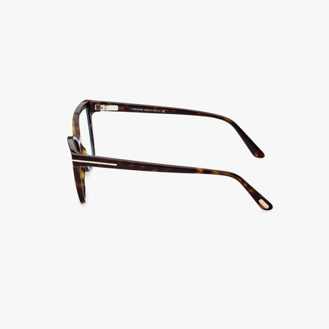 Tom Ford FT5812-B - 052 dunkel havana cat-eye brille