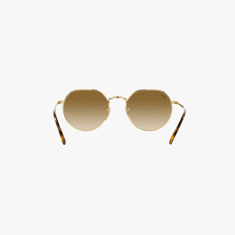 Ray-Ban JACK - 001/51 guld rund solbrille
