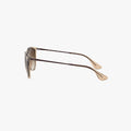 Ray-Ban ERIKA - 651413 transparent brun panto solbrille