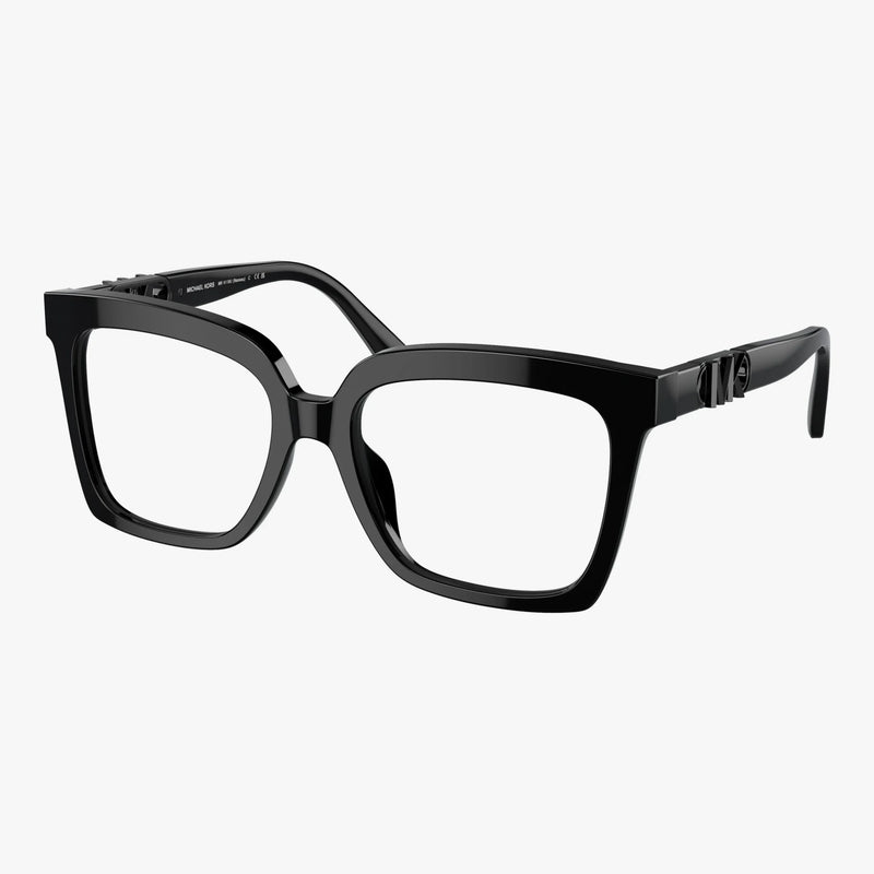 Michael Kors NASSAU - 3005 sort rektangulær brille