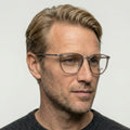 Ray-Ban RX4451V - 8125 - Transparent grå på model