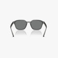 Ray-Ban RB4458D - 645087 transparent grå rektangulær solbrille