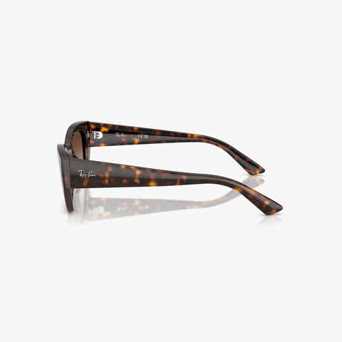 Ray-Ban ZENA - 135913 havana cat-eye solbrille