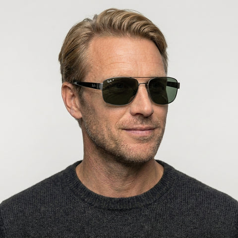 Ray-Ban RB3663 - 004/58 - Gunmetal på model