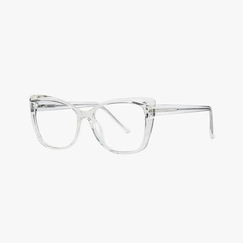 Adrienne transparent cat-eye brille