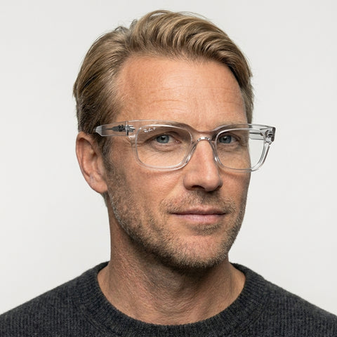 Ray-Ban CHAD - 8321 - Transparent på model
