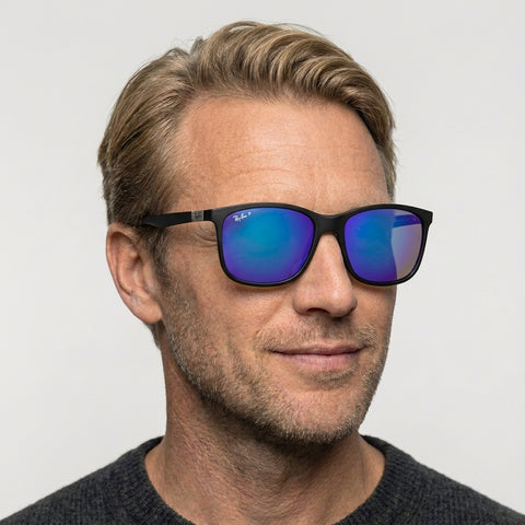 Ray-Ban CHROMANCE - 601SA1 - Sort på model