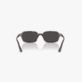Ray-Ban ZURI - 135987 havana rektangulær solbrille