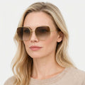 Dolce & Gabbana DG2242 - 02/13 - Guld på model