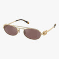 Miu Miu MU 54ZS - ZVN70D - Lys guld