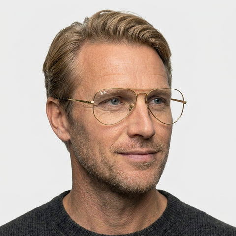 Ray-Ban Aviator - 2500 - Guld på model
