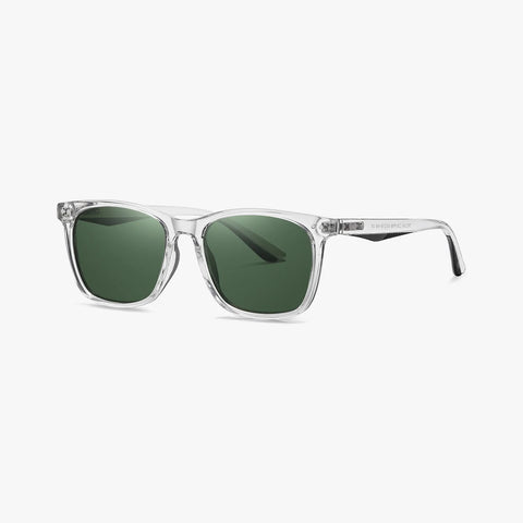Mistral transparent hvid firkantet solbrille