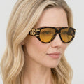 Dolce & Gabbana DG4499 - 333085 - Havana på model