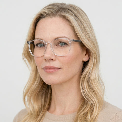 Ray-Ban RX5387 - 8181 - Transparent på model