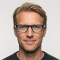 Novaro - Transparent blå på model