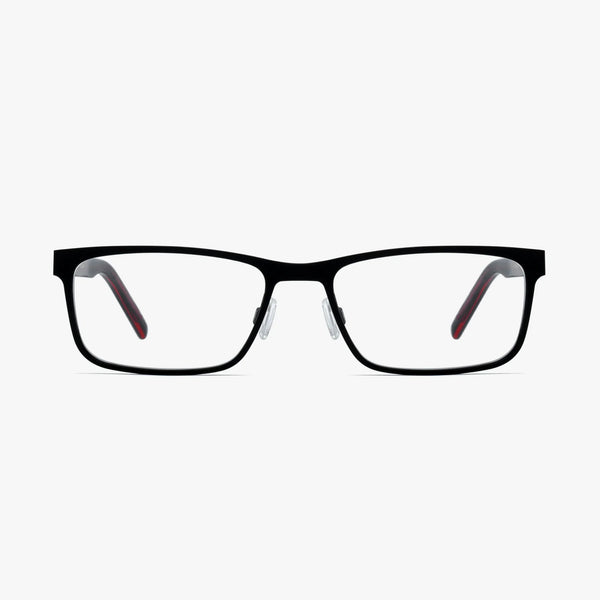 Hugo HG 1005 - BLX - Mat sort rød