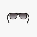 Ray-Ban JUSTIN - 601/8G sort rektangulær solbrille