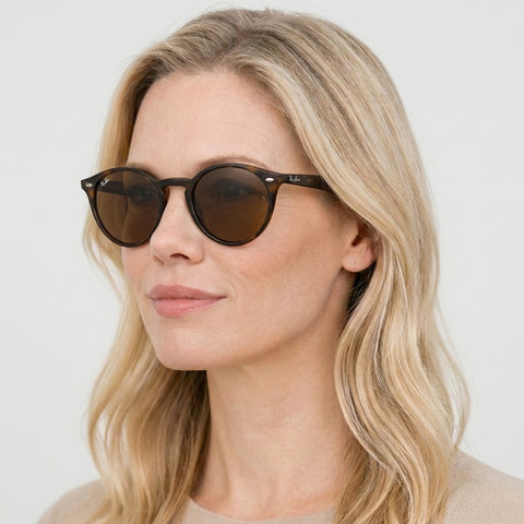 Ray-Ban RB2180 - 710/83 - Havana på model